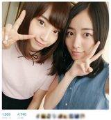 じゅりな＆“日本一かわいい女子高生”りこぴんの写真が反響