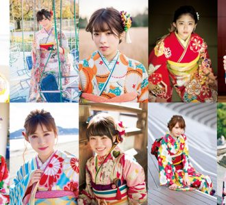 欅坂46の新成人メンバー10人を大胆に撮りおろし、表紙は守屋茜