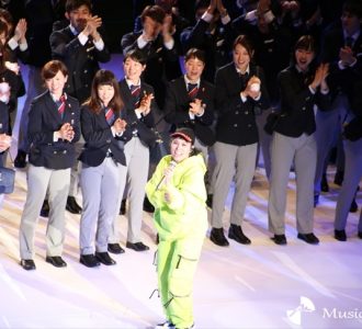 AI「思い切ってオリンピックを楽しんで」平昌五輪選手団にエール