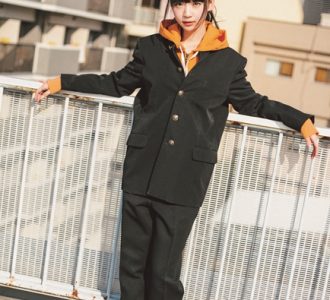 NGT48荻野由佳、学ラン姿披露「とても楽しい撮影でした」