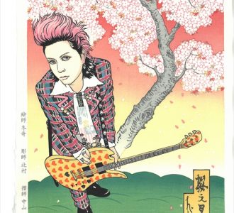 X JAPANのhideさん、没後20年に「浮世絵」の世界で勇姿甦える