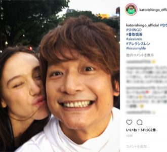 香取慎吾、21歳の美女と超接近…キス写真にファン複雑「嫉妬」