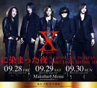 X JAPAN、幕張で10万人規模ライブ　YOSHIKI「どのような未来に」