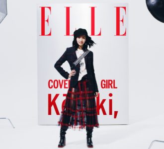 Koki,、全国７都市65カ所の街頭ビジョンをジャック　ELLEで