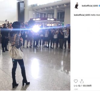 キムタク次女・koki,、香港で撮影攻め「オーラがすごい」と話題に