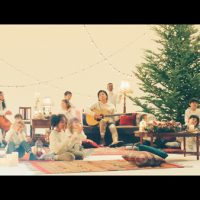 木村拓哉が名曲「Wonderful Christmastime」歌う、直筆の水彩画がキーデザインに起用