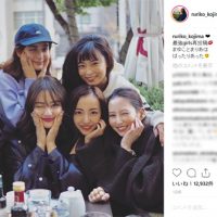 こじるり、板野友美・河北麻友子ら７人「最強girls」“女子会”が豪華と話題「オーラが」