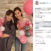 新木優子「大好きな…」板野友美のサプライズに感激、２ショットが「似てる」