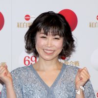 水森かおり、空中浮遊からの瞬間移動　櫻井翔もあんぐり：紅白