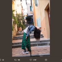 橋本環奈「圧倒的イナバウアー感」のけ反りポーズが反響「何しても可愛い」