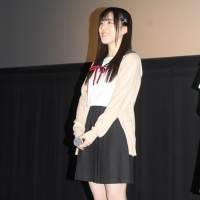 阿部菜々実、長月翠、間島和奏、清原梨央、小澤亜李「がっこうぐらし！」公開記念舞台挨拶／写真4