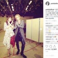 YOSHIKI、乃木坂46高山一実と意外な繋がり　紅白舞台裏でＸポーズ