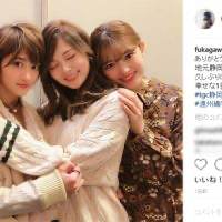 深川麻衣・若月佑美・白石麻衣・松村沙友理が静岡で夢共演、４ショットが反響