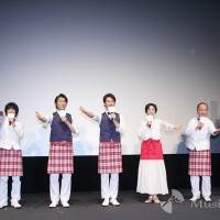 大泉洋、本上まなみ、マキタスポーツ、高橋努、石崎ひゅーい、スカート「そらのレストラン」舞台挨拶／写真2