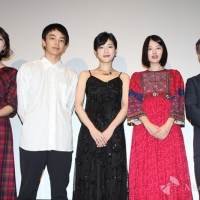 中神円・縄田かのん・藤原隆介「空の瞳とカタツムリ」公開初日舞台挨拶（写真４）