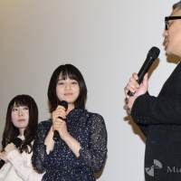 欅坂46織田奈那・長沢菜々香『未来のあたし　～豊島圭介ショートフィルム映画祭～』初日舞台あいさつ（写真５）