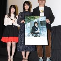 欅坂46織田奈那・長沢菜々香『未来のあたし　～豊島圭介ショートフィルム映画祭～』初日舞台あいさつ（写真８）