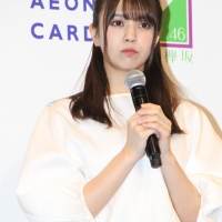 欅坂46菅井友香・土生瑞穂・小林由依「イオンカードキャラクター就任」（写真9）