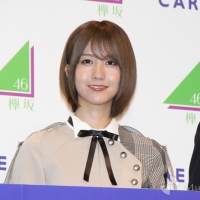欅坂46菅井友香・土生瑞穂・小林由依「イオンカードキャラクター就任」（写真12）