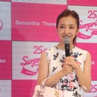 板野友美「サマンサタバサ 25周年記念スタート発表会」（写真２）tonews190228-K013