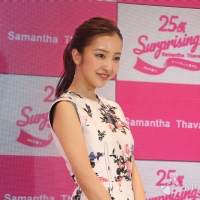板野友美「サマンサタバサ 25周年記念スタート発表会」（写真７）