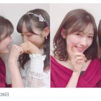 小栗有以「偉大な先輩」渡辺麻友と２ショット「とても幸せな時間でした」