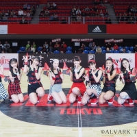 Girls2、Bリーグ「アルバルク東京」応援駆けつけ2020年初勝利に導く
