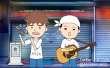 “雫型デュオ”MIZU、初の“路上ライブ”YouTube Live実施　歌唱が“断水”状態に