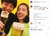 仲里依紗、夫・中尾明慶と「顔似てきた…？」笑顔ショットに反響「似てる」
