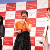 中山美穂「連続ドラマＷ　彼らを見ればわかること」舞台挨拶