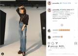 新木優子、デニムパンツ姿にファン衝撃「足ながすぎる…」