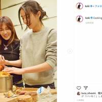 koki,、母・工藤静香との料理写真投稿　自然体の笑みにファン「ほっこり」