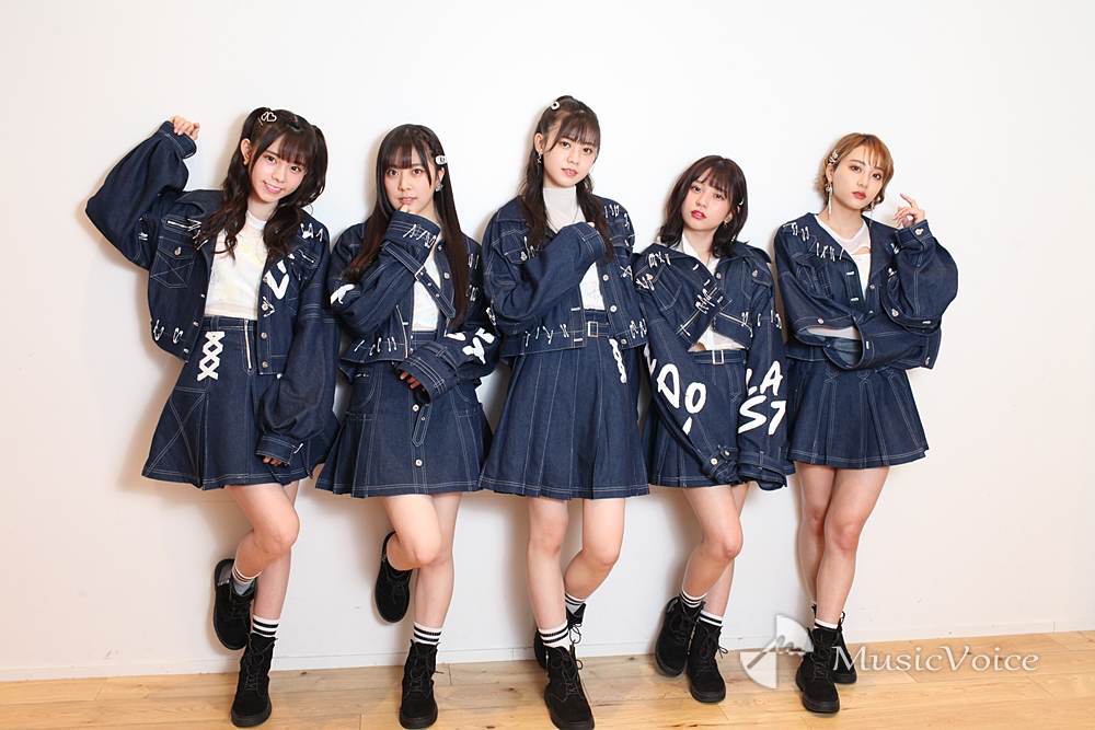 大森莉緒、間島和奏、阿部菜々実、長月翠、安田愛里