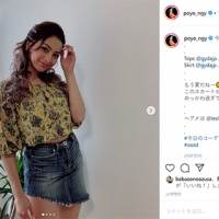 ゆきぽよ、アシメのデニムスカートに「一目惚れ」
