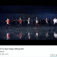 BTS、記録を自己更新「Not Today」のMVが４億再生突破　