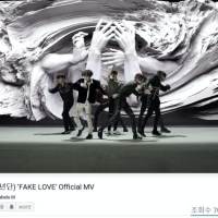 BTS「FAKE LOVE」ミュージックビデオ７億再生突破