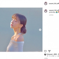 Cocomi、ゴールデンアワーの幻想ショットでファン魅了「女神のよう」