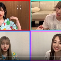 村山彩希、岡田奈々、茂木忍、向井地美音、部屋着ファッションショー