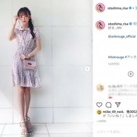 イコラブ音嶋莉沙、ガーリーの中に大人っぽさも　ワンピースが「可愛い」