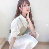 イコラブ大谷映美里、シャツワンピ　大人っぽさと可愛らしさ融合
