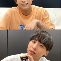Da-iCE和田颯・工藤大輝、インスタライブで乾杯