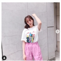トリンドル玲奈「ちょっといかつい私」ピンクパンツコーデの私服「可愛い」
