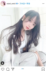 イコラブ大谷映美里、ジャケットの綺麗めコーデで大人感「かっこいい！」