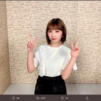 乃木坂46与田祐希、長髪“ばっさり”ボブヘアに絶賛「似合ってる！」