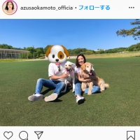 岡本あずさ、一般男性と結婚