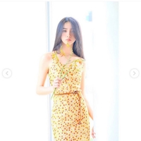 Koki,、Cocomi撮影の“美デコルテ”夏ワンピ姿に反響「色気ある」