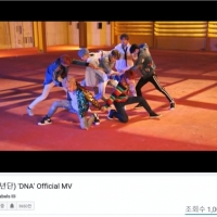 BTS「DNA」ミュージックビデオで初10億再生突破