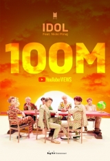 BTS「IDOL」と「Black Swan」MVがそれぞれ１億再生突破