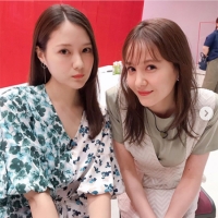 トリンドル玲奈、妹と２ショット
