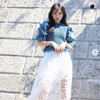 山本彩加、シースルースカートで爽やか　夏のモテコーデ「可愛い」